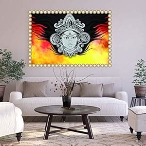 Shivansh Maa Durga Devotional Wall Poster/Painting for Home Decor ...