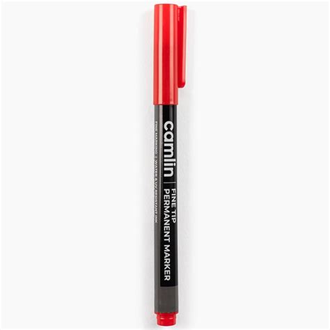 Camlin CD-DVD Fine Tip Marker Pen - Red Color