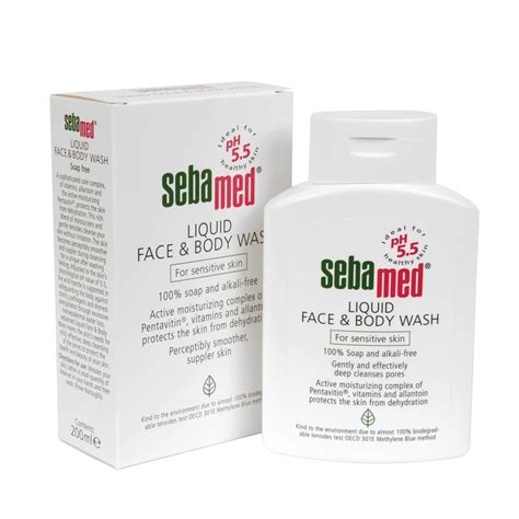 Sebamed Liquid Face & Body Wash – Gentle Cleanser for Sensitive Skin ...