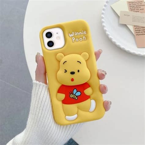 MIDOS Back Cover Compatible with iPhone 12 Soft Silicone 3D Cute ...