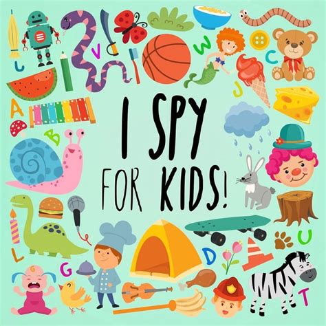 I Spy - For Kids!: A Fun Search and Find Book for Ages 2-5, (Paperback) - Walmart.com