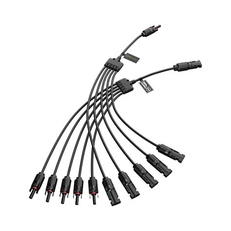 NuEnergy The Original Solar Connector Y Branch 1 to 5 Extra Long Solar ...