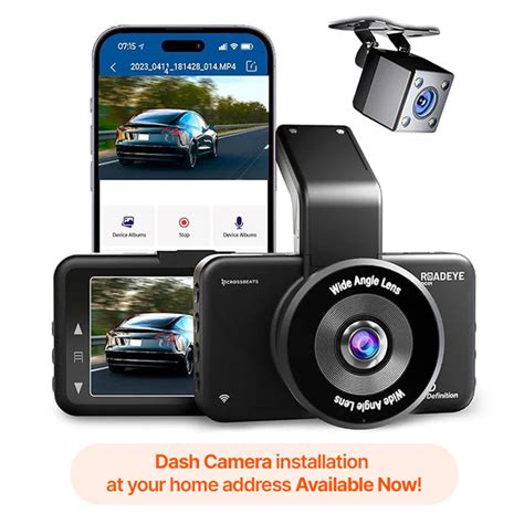 RoadEye Dual Dash Camera | 2MP 3" LCD Full HD | 24/7 Car Surveillance