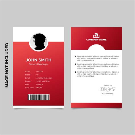 Sample Id Card Template | Images and Photos finder