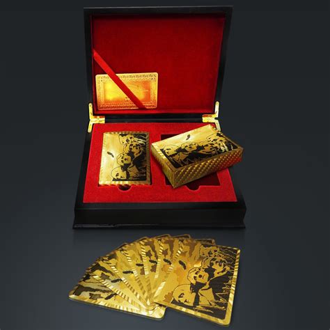 24K Gold Plated Playing Cards With Mount Rushmore Pattern | RARE-T