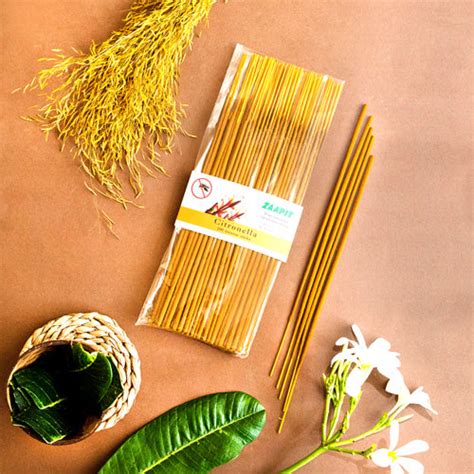 Citronella ~ Incense Stick Pack of 100 – Tatsat - A Socially Conscious ...
