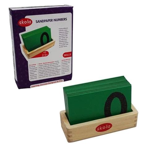Buy Montessori Educational Sandpaper Letters Online - SkilloToys.com