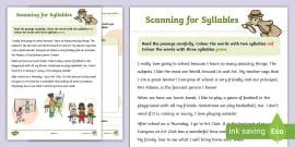 What is a Syllable for Kids? | Syllable Definition