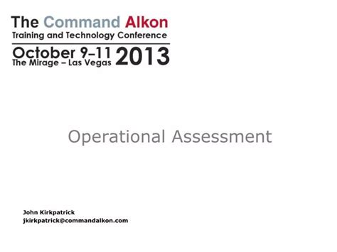 Image result for Basic Operational Assessment