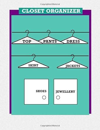 Buy Closet Organizer: A Double part Book to Organize Your Wardrobe. DIY ...