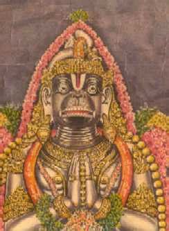 Sri Anjaneya Swami of Digambara Temple, Namakkal, Tamil Nadu