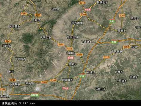山阴县地图 - 山阴县卫星地图 - 山阴县高清航拍地图