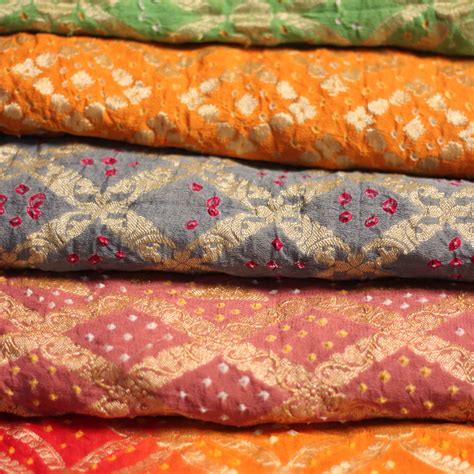 Bandhej Banarasi Dupattas – Weaver Street
