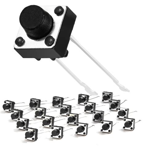 Buy Chanzon Tactile Tact Push Button Switch 6x6 x 6mm Micro Momentary ...