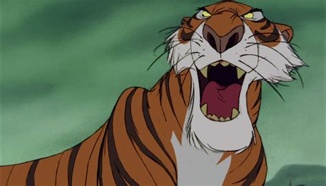 Image - Shere Khan the Tiger is roaring at Baloo the Bear.jpg | Jungle ...