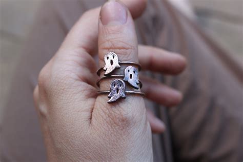 Ghost Ring Spooky Jewelry – Matilda&Milo Jewels