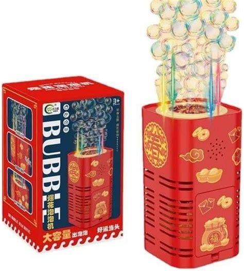 Buy RIMDIXA Bubble Gun Machine for Toddler Boys Girls, Bubble Blower ...