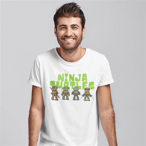 NINJA TURTLES Color White – dmonkeyfamily