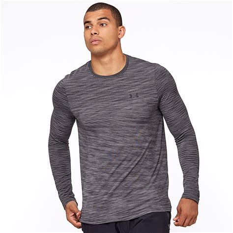 Mens Clothing - Under Armour Vanish Seamless Long Sleeve - Charcoal ...