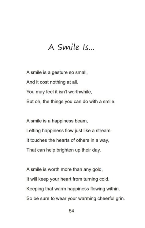 A Smile is Poem from Achieve