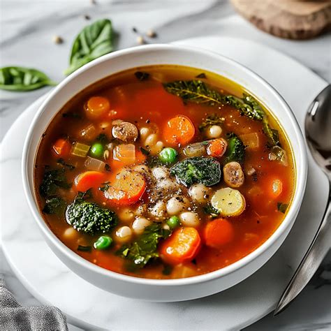 Healthy Low Carb Vegetable Soup Recipe