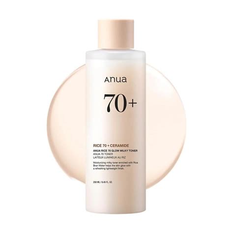 Buy Anua - Rice 70 Glow Milky Toner (250ml) in India | Kkul Skin