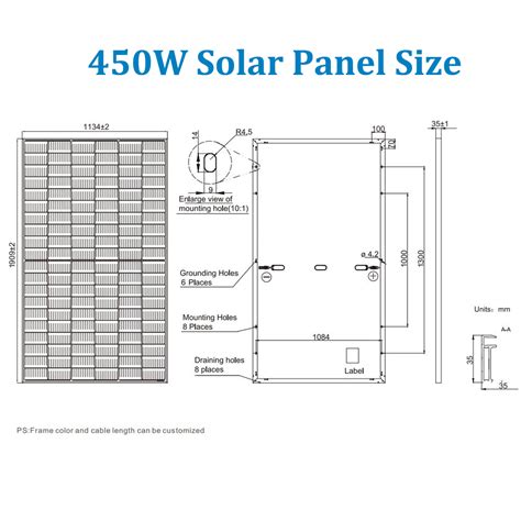 450W Mono Solar Panel - Hui Power Solutions