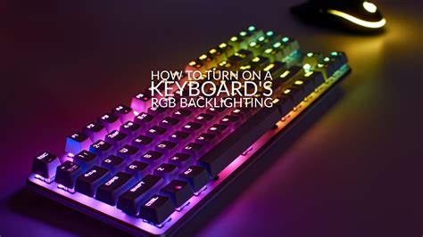 How to Turn on a Keyboard's RGB Backlighting | Overclockers UK