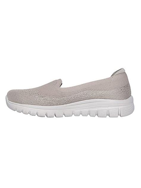 Shop Skechers Taupe Women Graceful View Finder Ballerinas Online