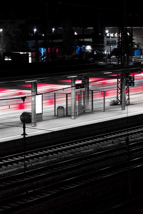 Download wallpaper 1706x2560 platform, station, railway, rails ...
