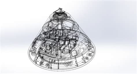 3D Apollo Command Module 的图像结果