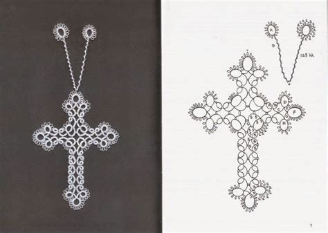 Tatted Cross Tutorial 的图像结果