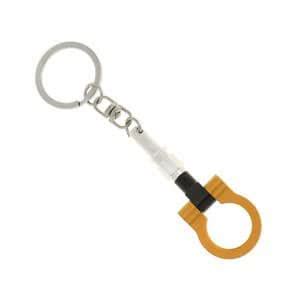 Car Modification Round Trailer Towing Hook Key Ring Chain Gold : Amazon ...