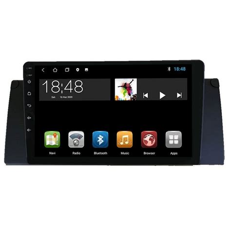 Oto Muzik Sepeti - BMW X5 E53 9 inç Android Navigasyon ve Multimedya ...