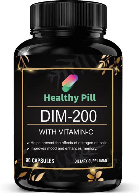 Buy DIM Supplement 200 mg | Estrogen Balance for Women & Men | Hormone ...