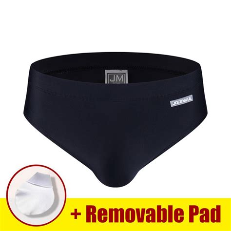 Buy Danhjin Mens Bikini Swimwear Low Rise Swim Briefs Solid Bathing ...