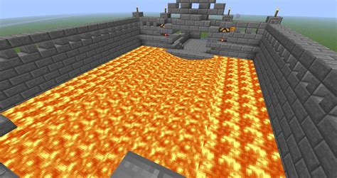 Image result for Minecraft Piston Bridge Tutorial