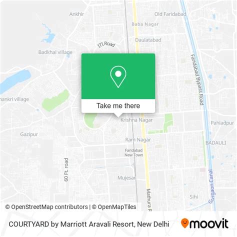 How to Get to COURTYARD by Marriott Aravali Resort in Faridabad by Bus ...