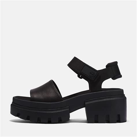 Everleigh Backstrap Sandal for Women in Black