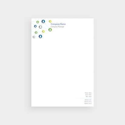 Letterhead Designs & Templates | Company Letterhead Format | VistaPrint ...
