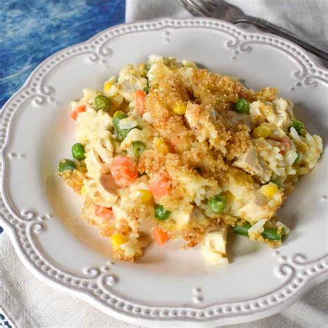 Creamy Chicken and Rice Casserole | Recipe Cart | Recipe Cart