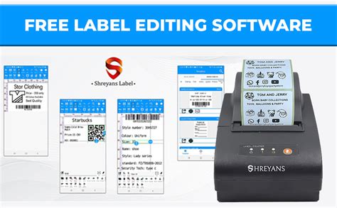 SHREYANS 58Mm (2Inch) Thermal Label + Receipt Printer Desktop Printer ...