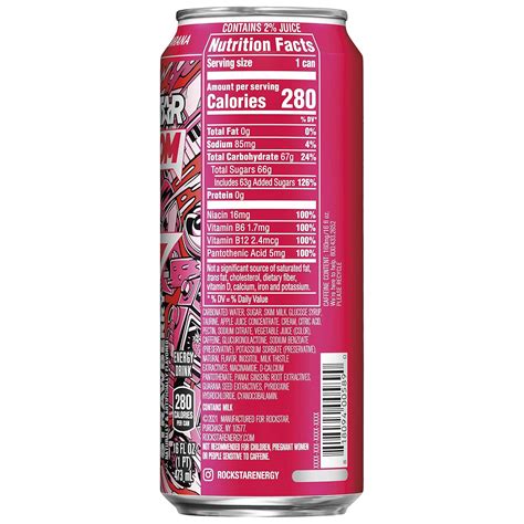 Rockstar Boom Energy Drink, Whipped Strawberry, with Philippines | Ubuy
