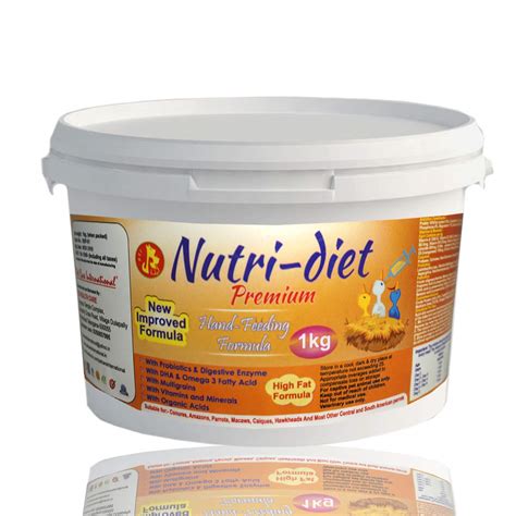Pet Care International (PCI) Premium Nutri-Diet Hand Feeding (High Fat ...