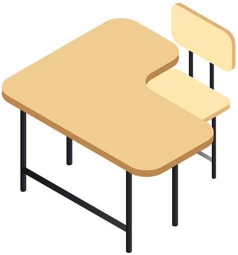 Student Desk Clipart