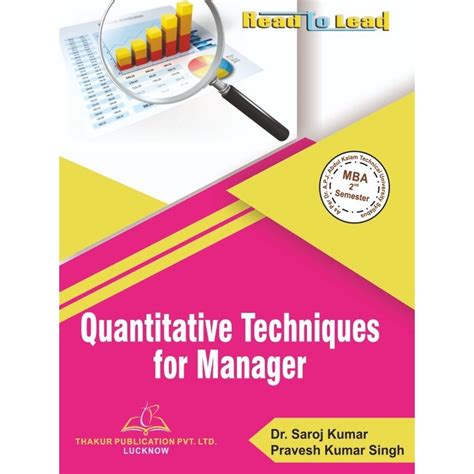 Quantitative Techniques For Manager 2 semester second semester