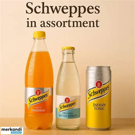 Schweppes in assortment 250 ml; 330 ml; 750 ml - Bulgaria, New - The ...