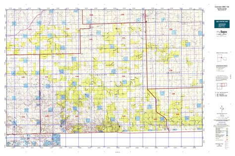 Colorado GMU 144 Map – MyTopo Map Store