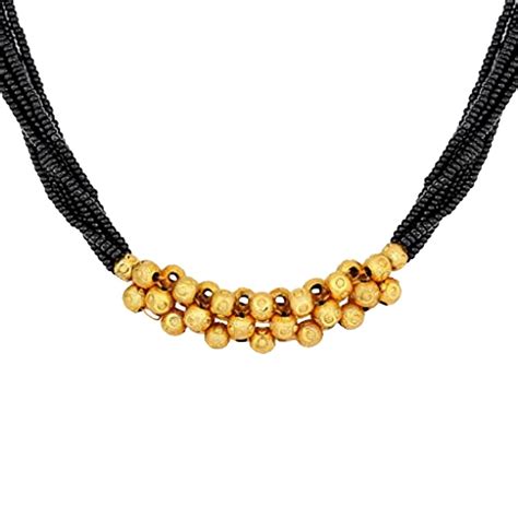 Buy Meenaz South Indian Temple 1 Gram Gold 18Kt Maharashtrian Moti ...