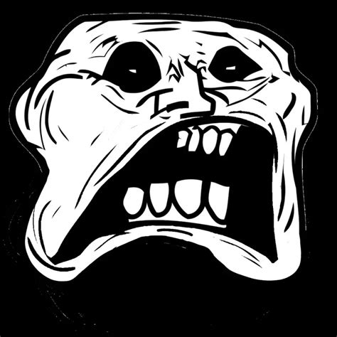 A troll face - The original internet meme explained